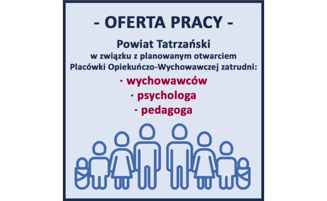 Zdjęcie artykułu pod tytułem Zatrudnimy...