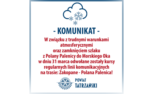 Zdjęcie artykułu pod tytułem Odwołane kursy na...